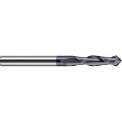 Drill Mills; Mill Diameter (Inch): 1/8; Mill Diameter (Decimal Inch): 0.1250; Length of Cut (Inch): 1/2; Number Of Flutes: 2; End Mill Material: Solid Carbide; Shank Diameter (Inch): 1/8