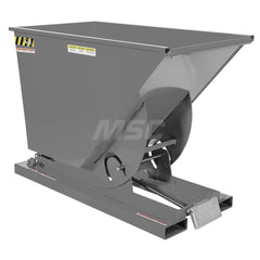 Stationary Tilt Hopper: 2,000 lb Capacity, 32" Wide, 61.13" Long, 42.6875" High