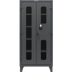 Steel Visible Cabinet: 36" Wide, 24" Deep, 78" High