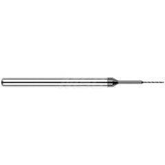 Micro Drill Bit: #85 (0.0110"), 130 deg, Solid Carbide