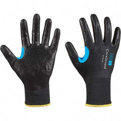 Cut, Puncture & Abrasion-Resistant Gloves: Honeywell 25-0913B, Size Large, ANSI Cut A5, ANSI Puncture 2, Nitrile, HPPE