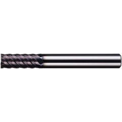 Square End Mill: 1/2" Dia, 1-3/32" LOC, 6 Flute, Solid Carbide