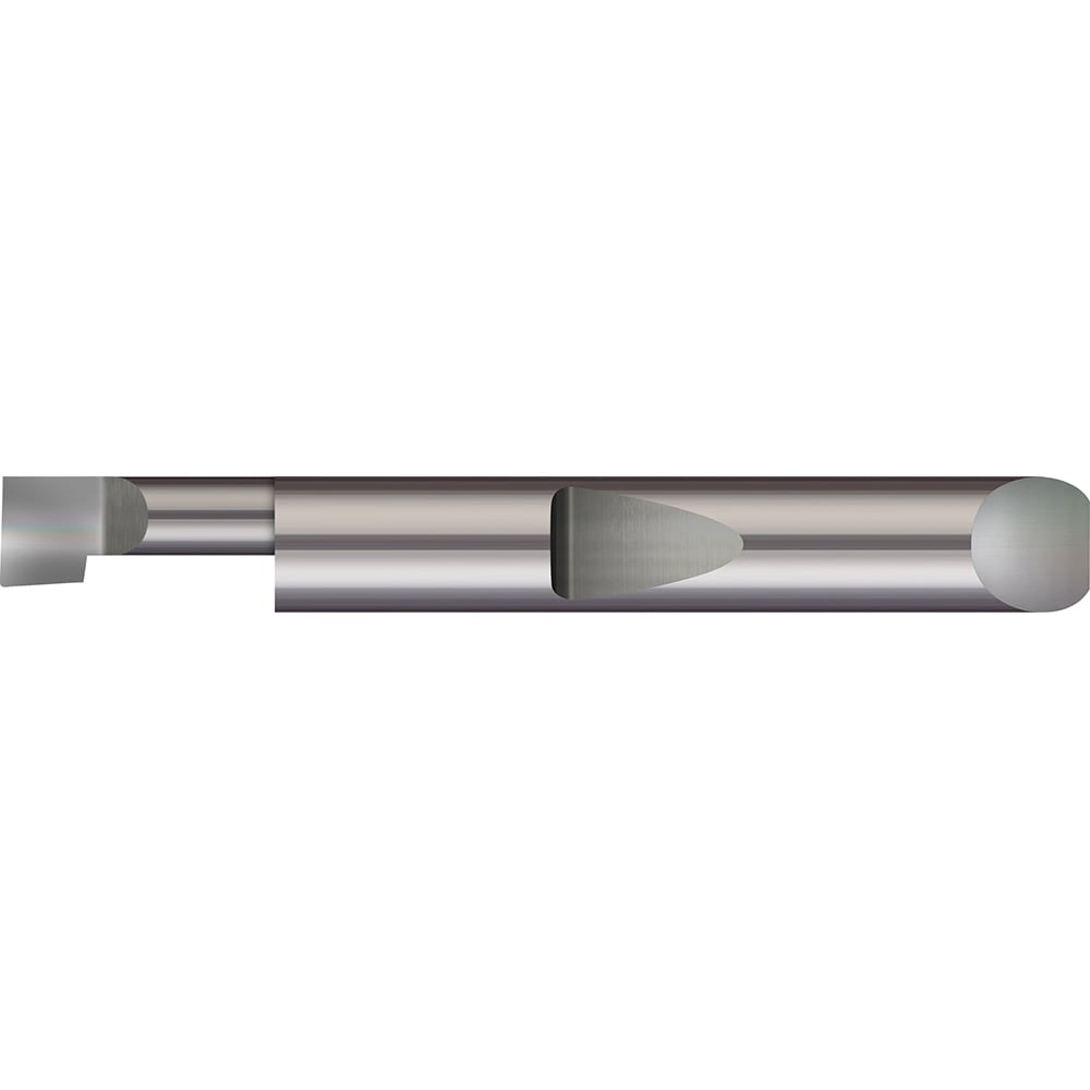 Boring Bars; Boring Bar Type: Boring; Cutting Direction: Right Hand; Minimum Bore Diameter (Decimal Inch): 0.1100; Minimum Bore Diameter (mm): 2.800; Material: Solid Carbide; Maximum Bore Depth (Decimal Inch): 0.8000; Projection (Decimal Inch): 0.0250