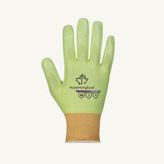 Cut, Puncture & Abrasion-Resistant Gloves: Superior Glove Works STACXPNRT, Size 3X-Large, ANSI Cut A7, ANSI Puncture 4, Micropore Nitrile, Engineered Yarn