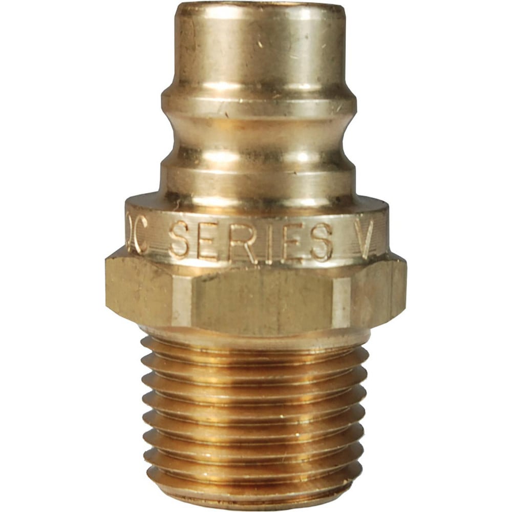 Hydraulic Hose Fittings & Couplings; Type: V-Series Unvalved Male Plug; Fitting Type: Male Plug; Hose Inside Diameter (Decimal Inch): 0.2500; Hose Size: 1/4