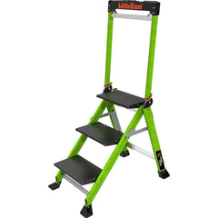 3 Step Aluminum Step Ladder: Type IAA 3 ft 6 in Height