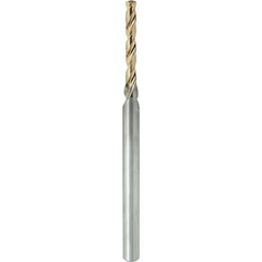 Micro Drill Bit: 1.30 mm Dia, (0.0512"), 139 deg, Solid Carbide