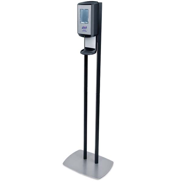 PURELL CS6 Dispenser Floor Stand with CS6 Automatic Dispenser, Graphite