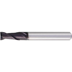 Square End Mill: 2.00 mm Dia, 5.00 mm LOC, 2 Flute, Solid Carbide