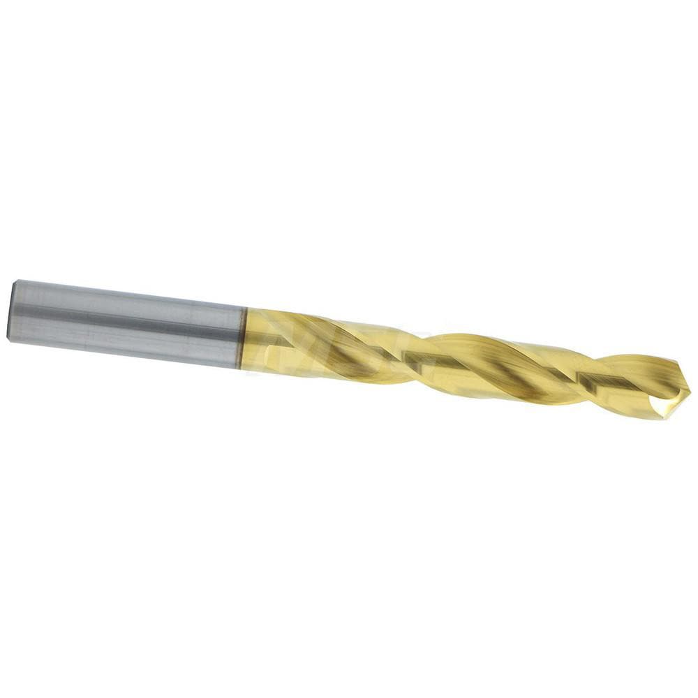 Jobber Drill: 27/64" Dia, 118 deg Point, Solid Carbide