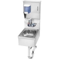 Space Saver Hand Sink with Soap & Towel Dispenser: