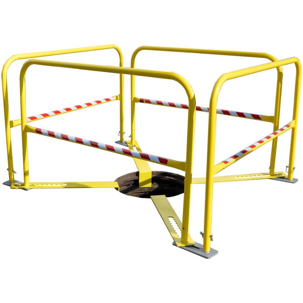 Manhole Equipment & Accessories; Material: Steel; Color: Yellow; Collapsibility: Non-Collapsible