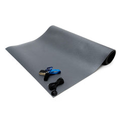 Anti-Static Floor & Table Mat: Static Dissipative, Vinyl, 6' OAL, 3' OAW