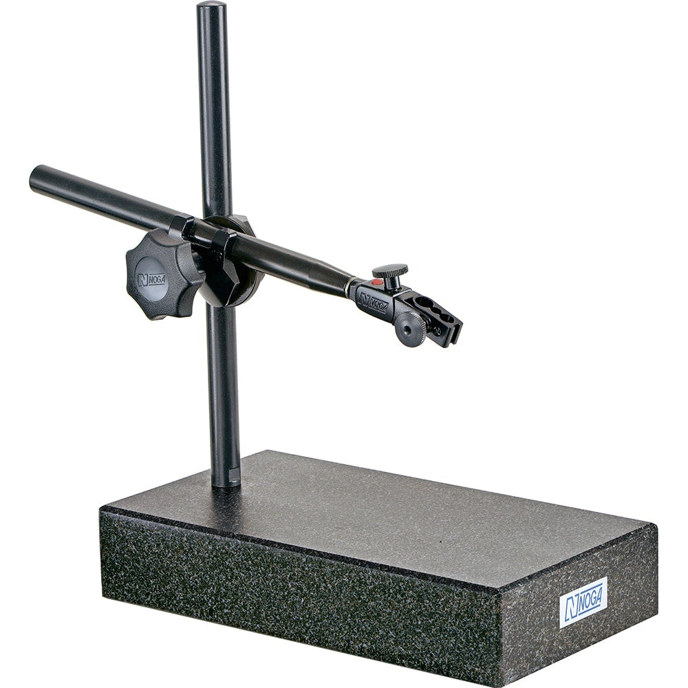 Granite Base Stand: 400.00 mm Base Length, 250.0000 mm Base Width, 50.00 mm Base Height, Granite, Fine Adjustment