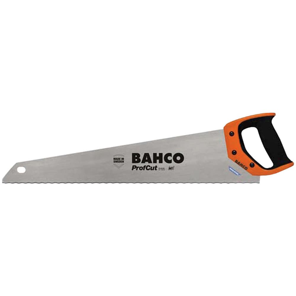 Handsaws; Saw Type: Carpenter; Blade Material: Steel; Handle Material: Rubber Grip, Plastic, Soft Grip; Applicable Material: General Purpose, Styrofoam; Blade Length: 22 in; Insulated: No; Non-sparking: No