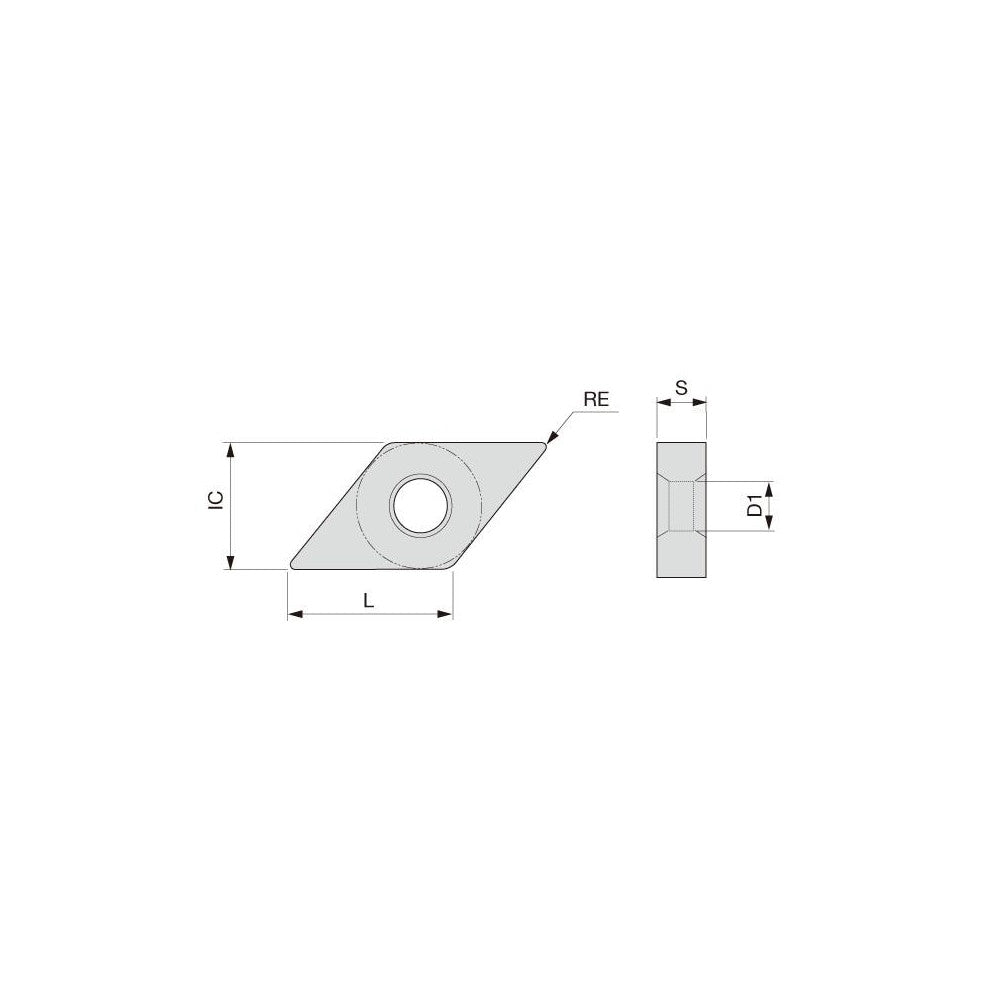 Turning Insert: DNMG433ZM T9225, Carbide