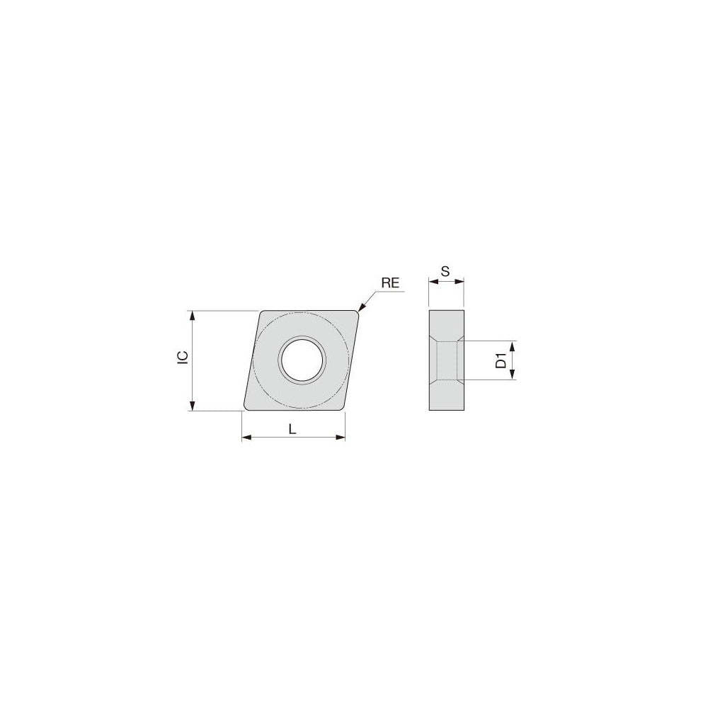 Turning Insert: CNMG431DM T9225, Carbide