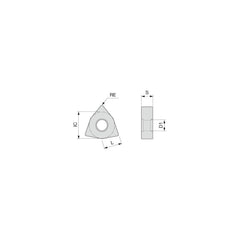 Turning Insert: WNMG332SM AH725, Carbide