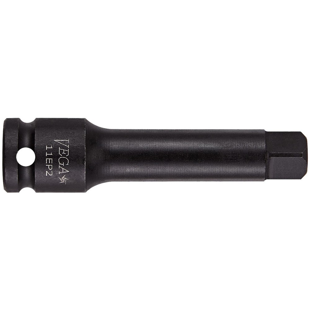 Socket Extensions; Tool Type: Pin Lock Socket Extension; Extension Type: Pin Lock; Drive Size: 1/4; Finish: Manganese Phosphate; Overall Length (Inch): 8; Material: S2 Steel