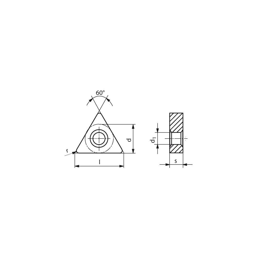 Turning Insert: TNMG331EN-M42 CTC2135, Carbide