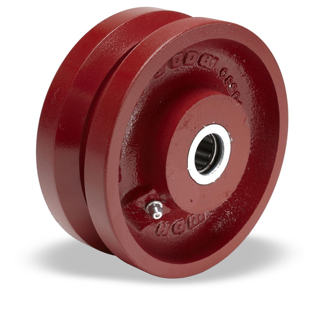 Track Wheel Caster Wheel: 5" Dia, 2" Wide