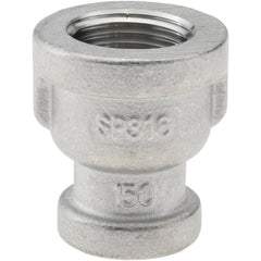 Stainless Steel Pipe Fittings; Fitting Type: Reducer Coupling; End Connection: NPT