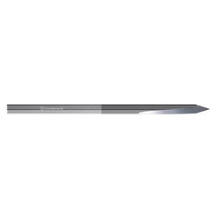 Half-Round & Spade Drill Bits; Drill Bit Size: 0.2500 in; Drill Bit Size (Fractional Inch): 1/4; Drill Point Angle: 34; Shank Diameter: 0.2500; Overall Length: 6.00