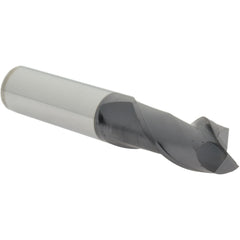 Square End Mill: 5/8" Dia, 1-1/4" LOC, 2 Flute, Solid Carbide