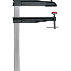 Steel Bar Clamp: 24" Capacity, 10" Throat Depth, 1,550 lb Clamp Pressure