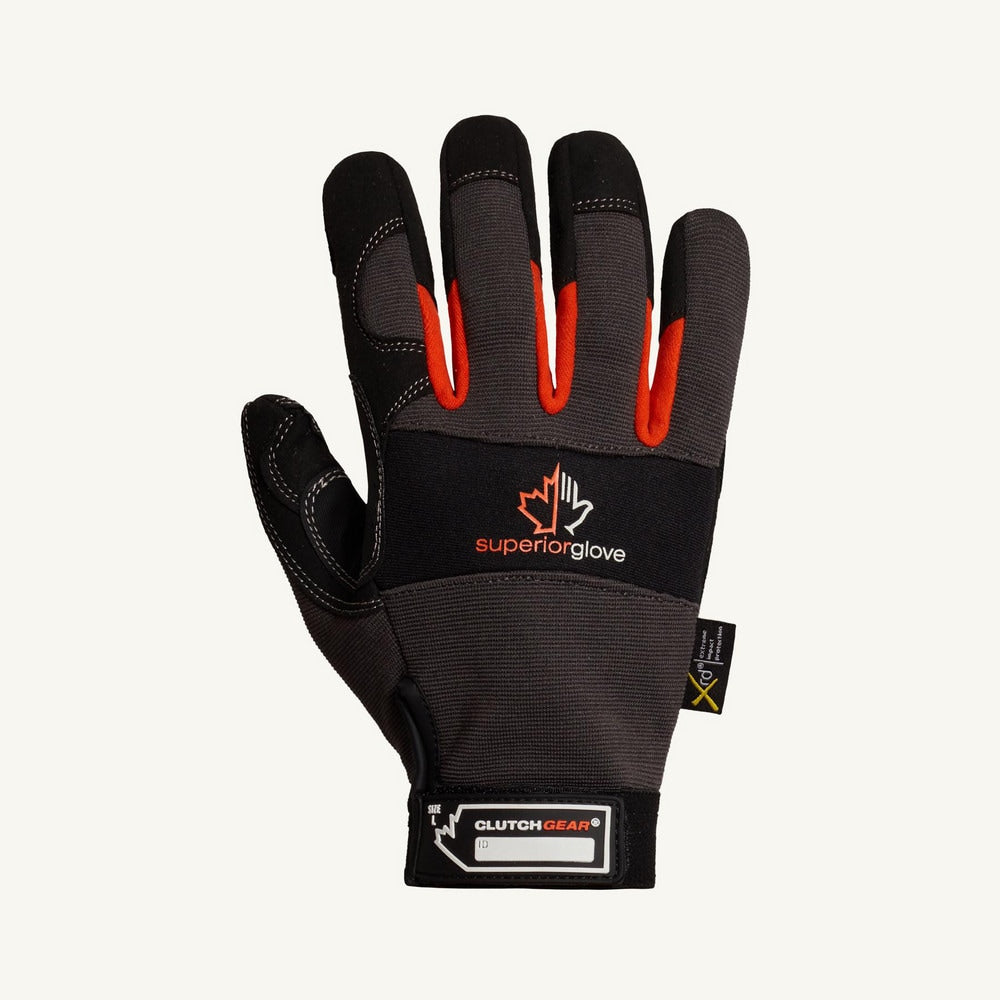 Cut, Puncture & Abrasion-Resistant Gloves: Superior Glove Works S13KBFNT, ANSI Cut A3, ANSI Puncture 3, Foam Nitrile, Nylon & Stainless Steel