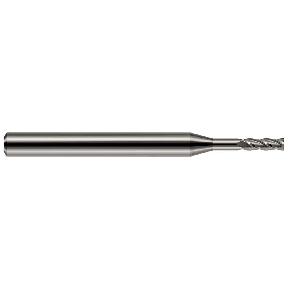 Square End Mill: 1/16" Dia, 2 Flute, Solid Carbide