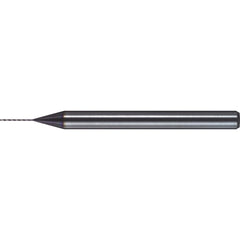 Micro Drill Bit: 0.0311" Dia, 130 deg, Solid Carbide