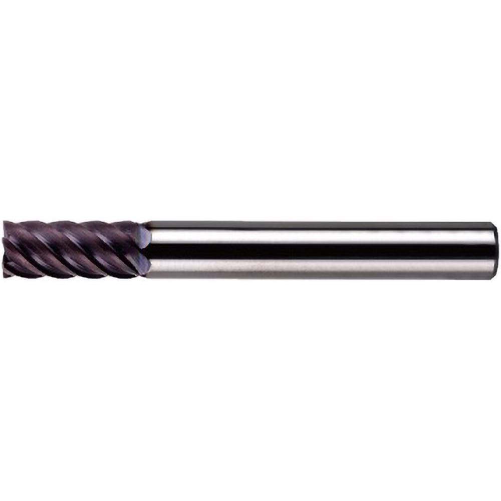 Square End Mill: 2.50 mm Dia, 5.00 mm LOC, 4 Flute, Solid Carbide