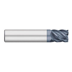 Square End Mill: 1/2" Dia, 5/8" LOC, 5 Flute, Solid Carbide