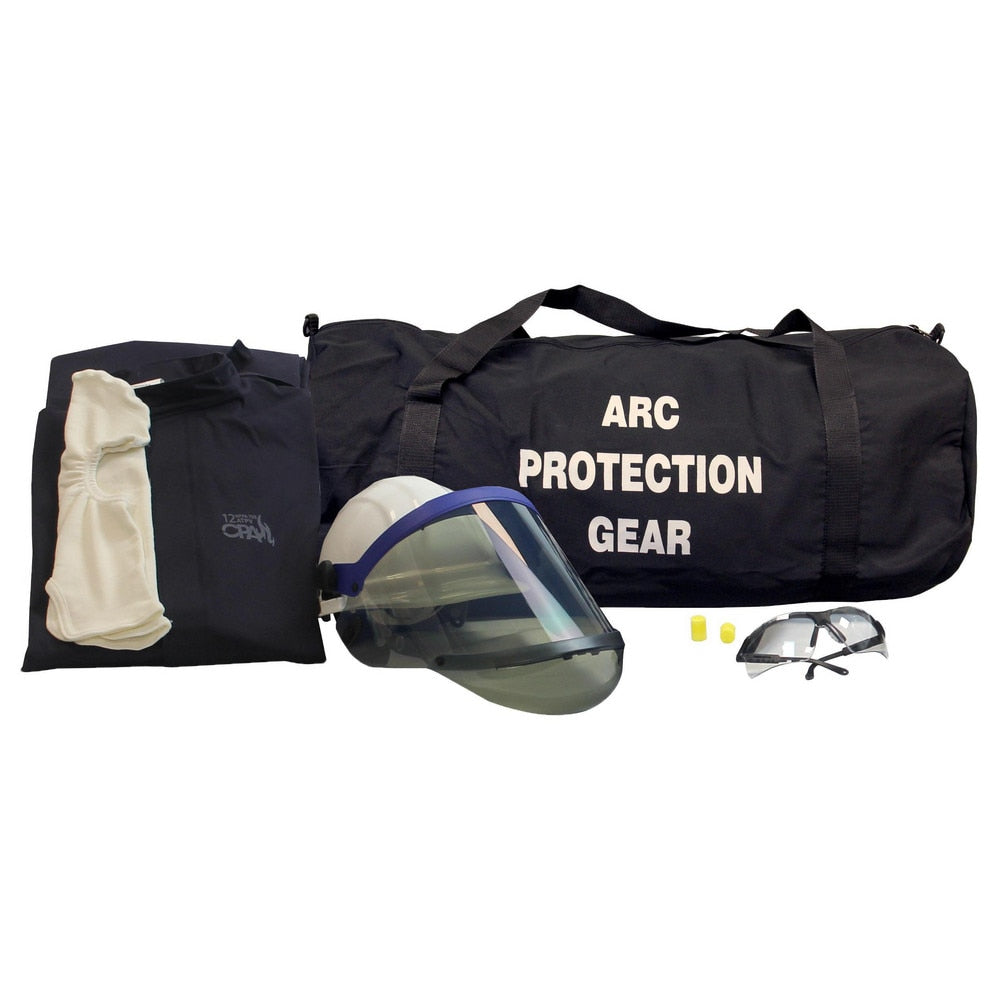 Arc Flash Clothing Kit: Size 4X-Large, Cotton, Bib Overalls, Hoods & Jacket