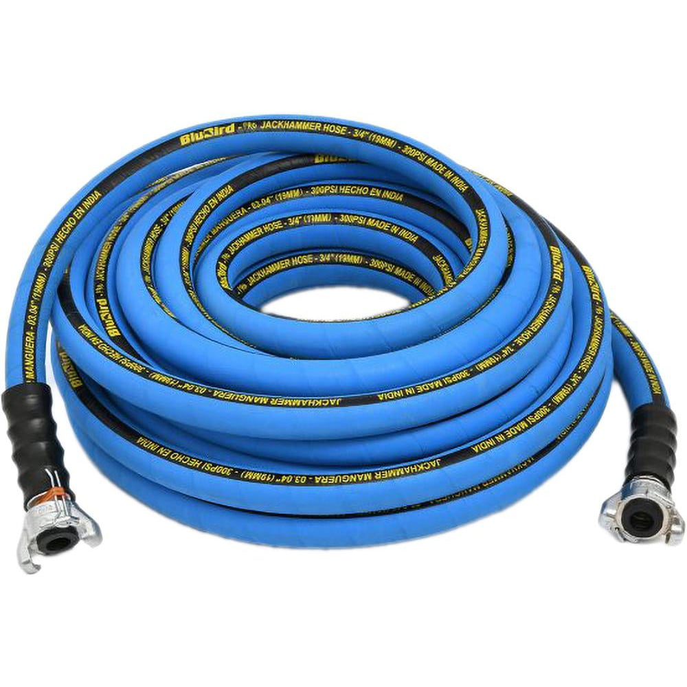 BluBird Pro 3/4" x 50' Rubber Jackhammer Air Hose