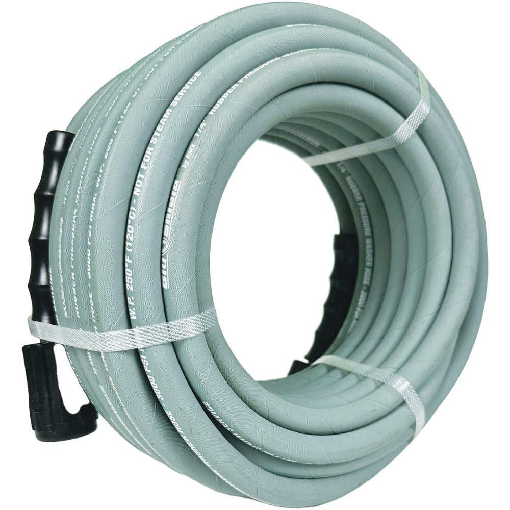 BlubIrd BluShield 3000 psi 1/4" X 25' Non-Marking Pressure Washer Hose w/ M22 Fittings