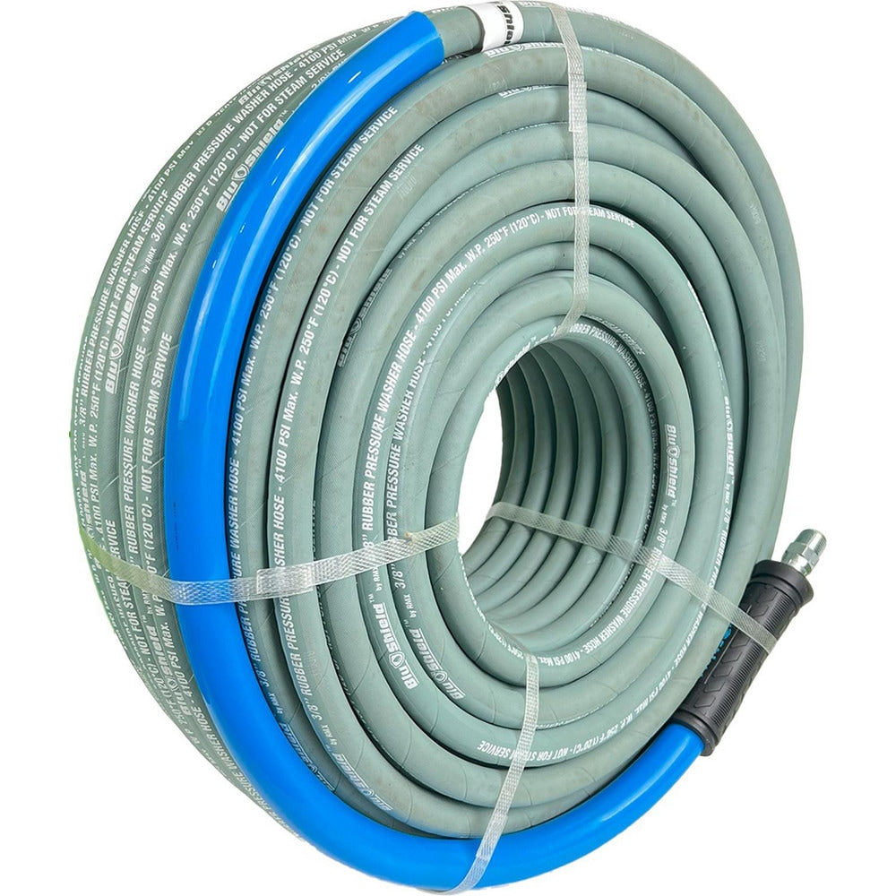 BlubIrd BluShield 4100 psi 3/8" X 200' Non-Marking Pressure Washer Hose