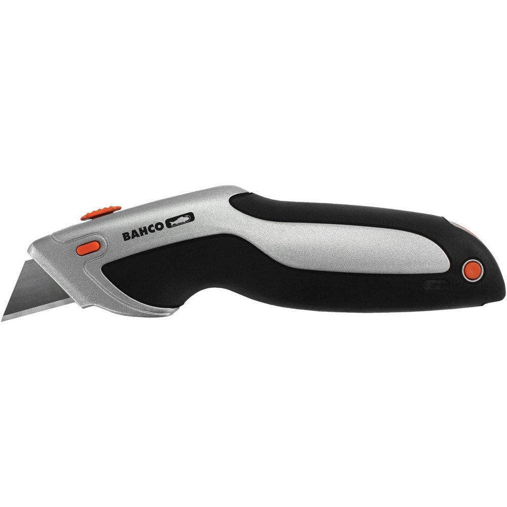 Utility Knives, Snap Blades & Box Cutters; Type: Ergo Retractable Utility Knife; Handle Material: Plastic; Blade Material: Stainless Steel; Blade Length (Decimal Inch): 0.5000