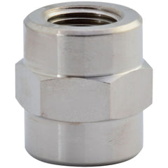 Pneumatic Hose Fittings & Couplings; Coupling Type: Coupler; Thread Type: FPT; Coupler Size: 0.375; Material: Steel