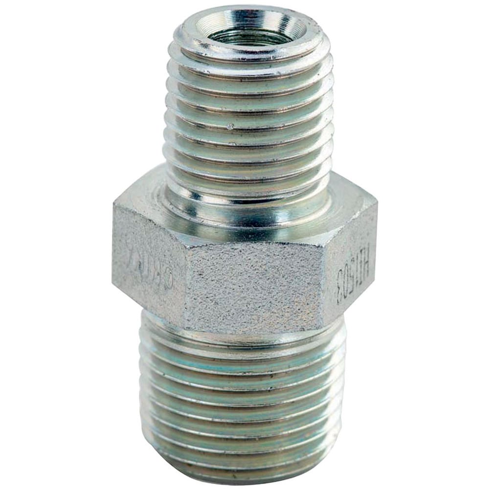 Hydraulic Hose Fittings & Couplings; Type: Hex Nipples; Fitting Type: Male Connector; Hose Inside Diameter (Decimal Inch): 0.6700; Hose Outside Diameter (Decimal Inch): 0.2500; Hose Size: 1/4