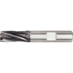 Corner Chamfer End Mill: 5/16" Dia, 1-1/4" LOC, 4 Flute, 0.0118" Chamfer Width, Solid Carbide