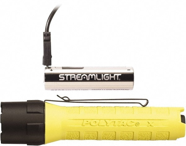 Handheld Flashlight: LED, 600 Lumens, 36 hr Max Run Time, Rechargeable Lithium-ion Battery (Included)