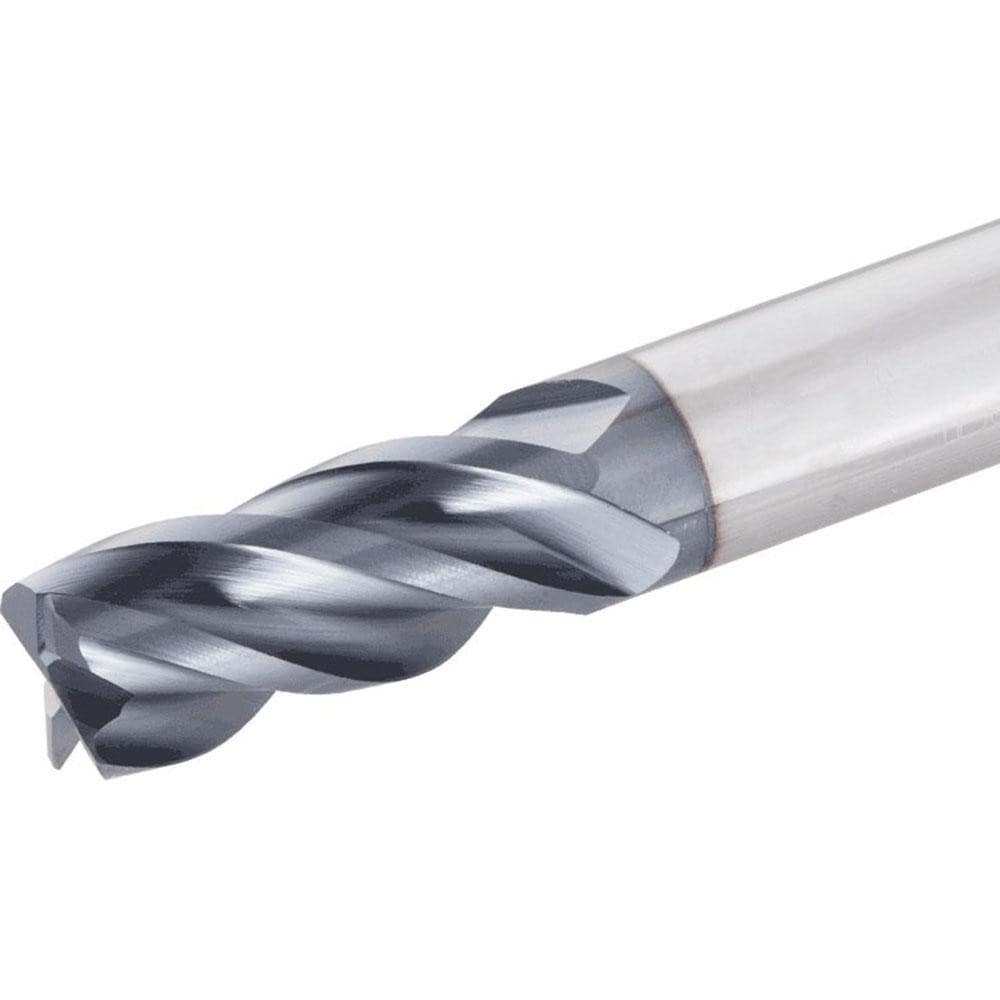 Corner Radius End Mill: 20 mm Dia, 40.00 mm LOC, 4 Flute, Solid Carbide