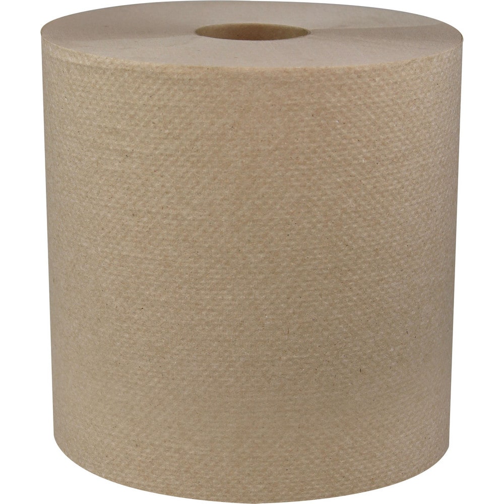 MAYFAIR Hard Roll Paper Towels: Dry, 800 Ft/Roll, Hardwound Roll Towel, 7.8" x 800', Natural