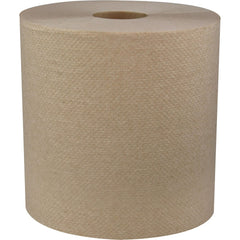 MAYFAIR Hard Roll Paper Towels: Dry, 800 Ft/Roll, Hardwound Roll Towel, 7.8" x 800', Natural