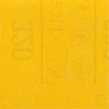 3M - Adhesive-Backed Sanding Sheets: Abrasive Material: Aluminum Oxide Blend; Vacuum Holes Included: No; Grit: 320