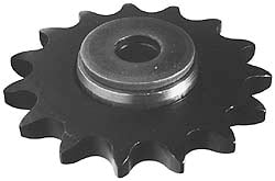 Idlers Sprocket: 14 Teeth, 1/2" Bore Dia