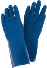 Chemical Resistant Gloves: AlphaTEC&trade; 62-401, Latex-Coated, Supported, General Purpose Chemical-Resistant