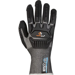 Cut, Puncture & Abrasion-Resistant Gloves: Superior Glove Works S15GPNVB, Size 2X-Large, ANSI Cut A5, ANSI Puncture 3, Micropore Nitrile, Cotton & Nylon